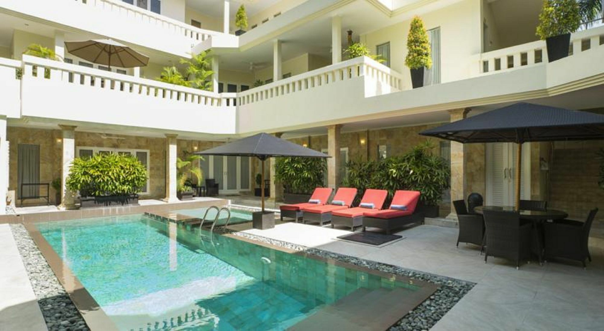 Beach Melati Apartments Legian Eksteriør billede