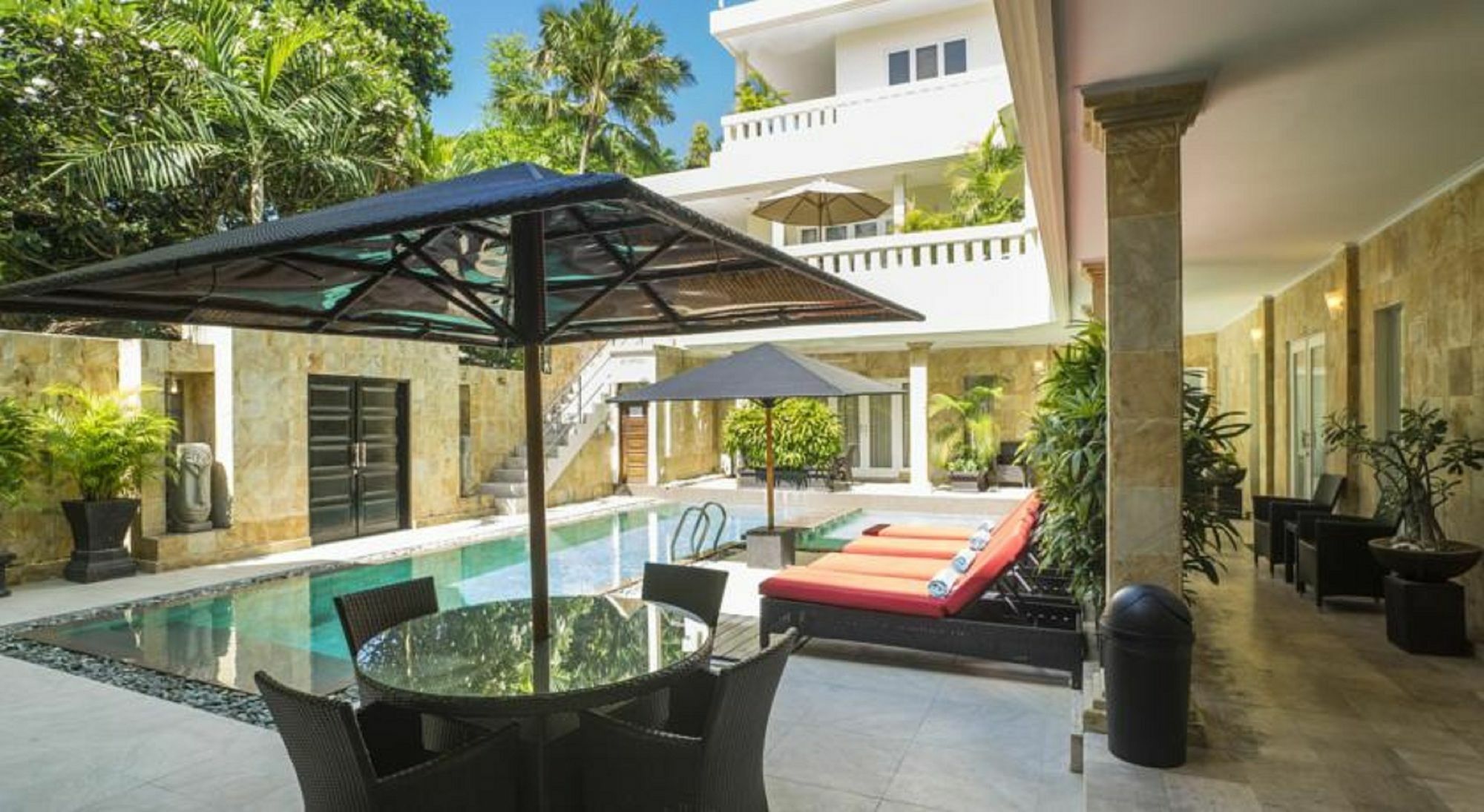 Beach Melati Apartments Legian Eksteriør billede
